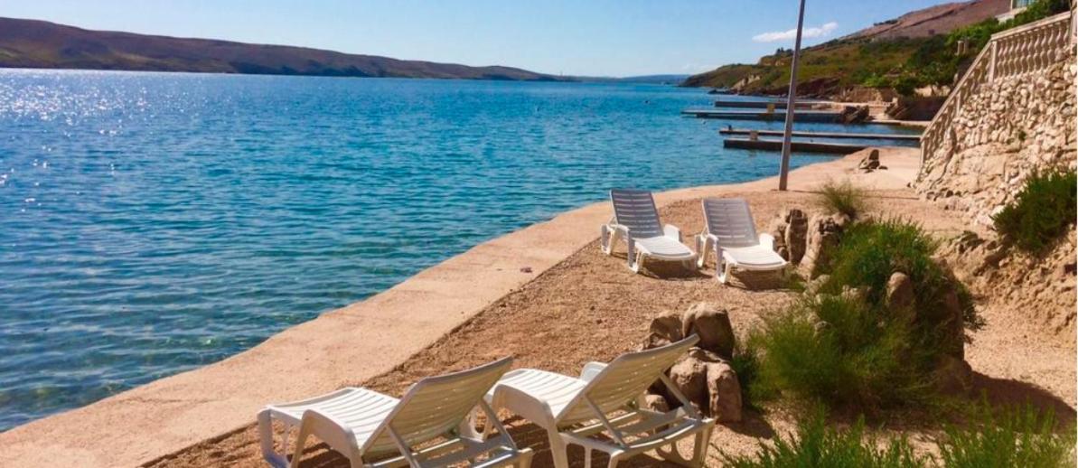 Apartmani Beach Miskovici, Otok Pag Exterior foto